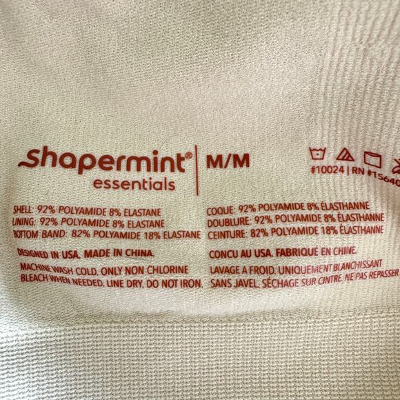 Shapermint Essential Women Everyday Comfort Straps Wireless Shaping Bra M Chai - Picture 8 of 9